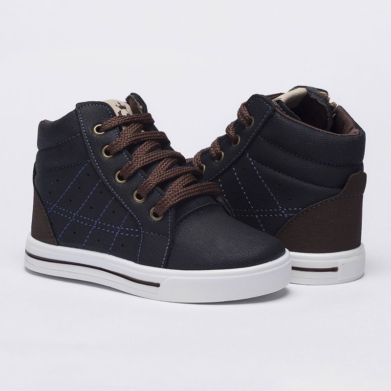 Samello Bulldog Cal Ados Dockside Samello Anos 80 Tênis Infantil