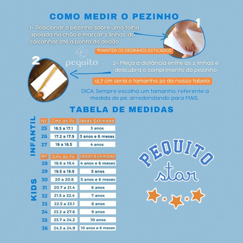Calçado Infantil Numero Do PÃ© Em Cm Meses Tamanho Pe De Bebe Anos