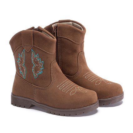 Bota Infantil Texana Country Feminina Marrom - Main Image