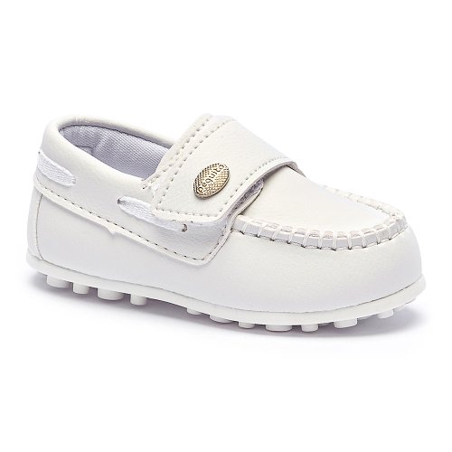 Sapato Social Mocassim Bebê Infantil Calce-Fácil Batizado - Main Image