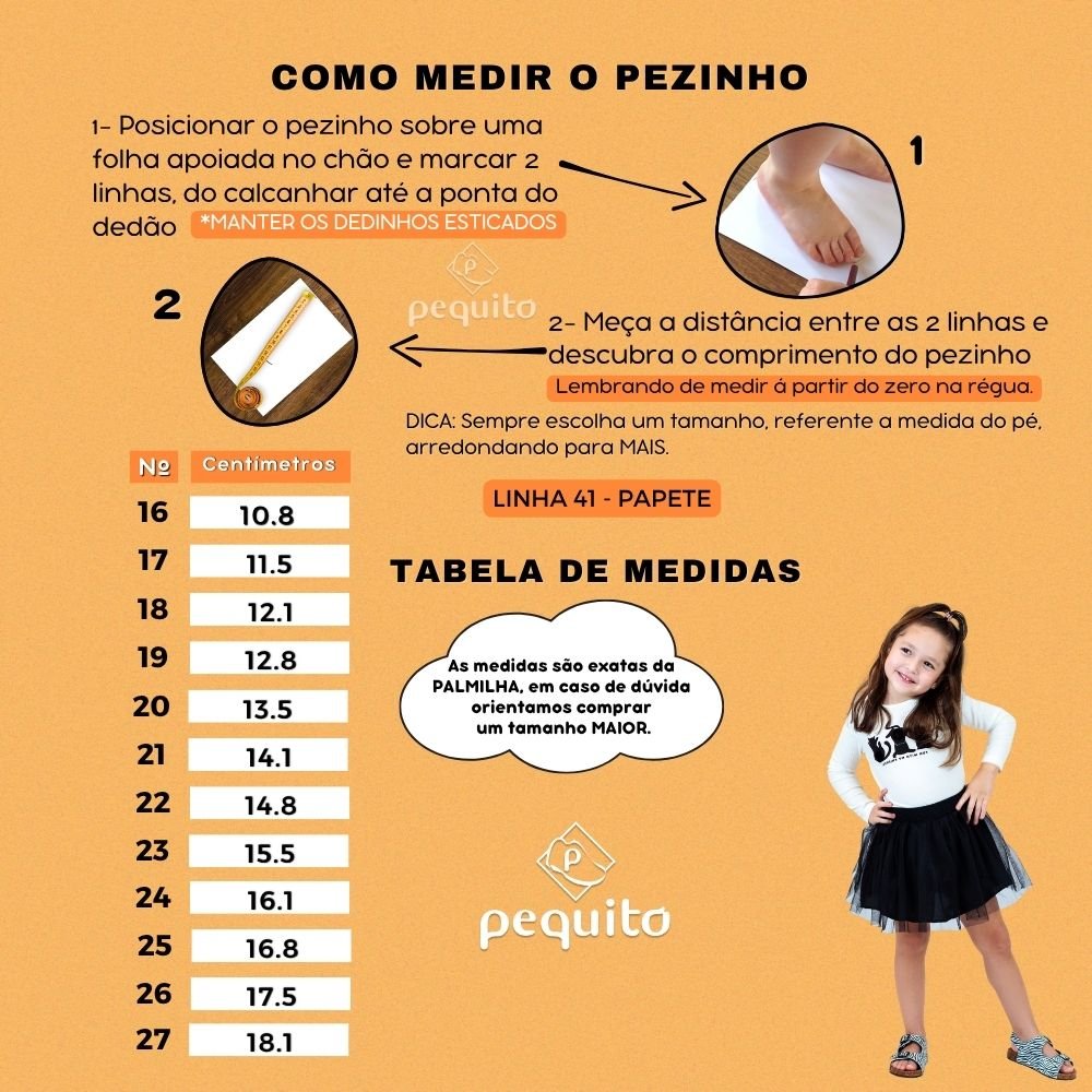 tabela medidas linha 41